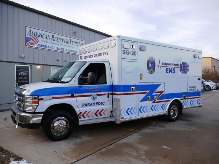 2019 Sedgwick County Ems Custom Ford Ambulance 