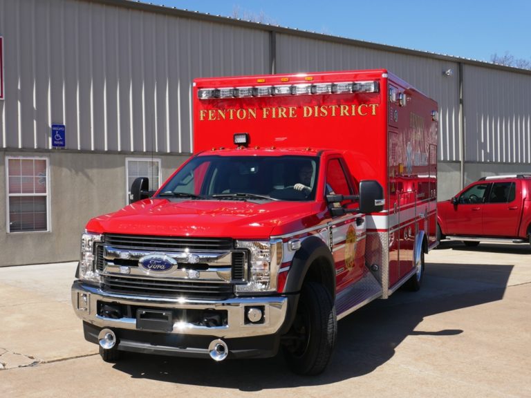 2019 Fenton Fire District Custom Ford Ambulance American Response
