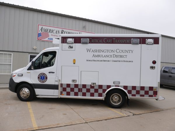 2019 Washington County Ambulance District Custom Mercedes Sprinter 