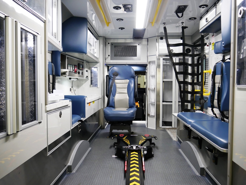 ambulance cab interior