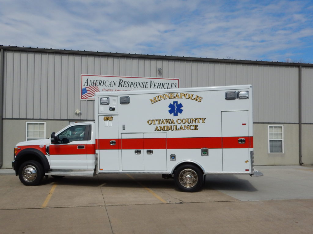 2018 Minneapolis Ottawa County Ambulance Custom Ford Ambulance ...