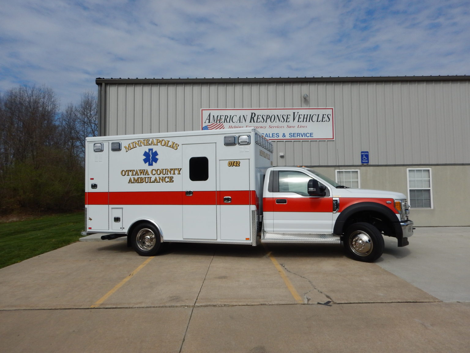 2018 Minneapolis Ottawa County Ambulance Custom Ford Ambulance ...