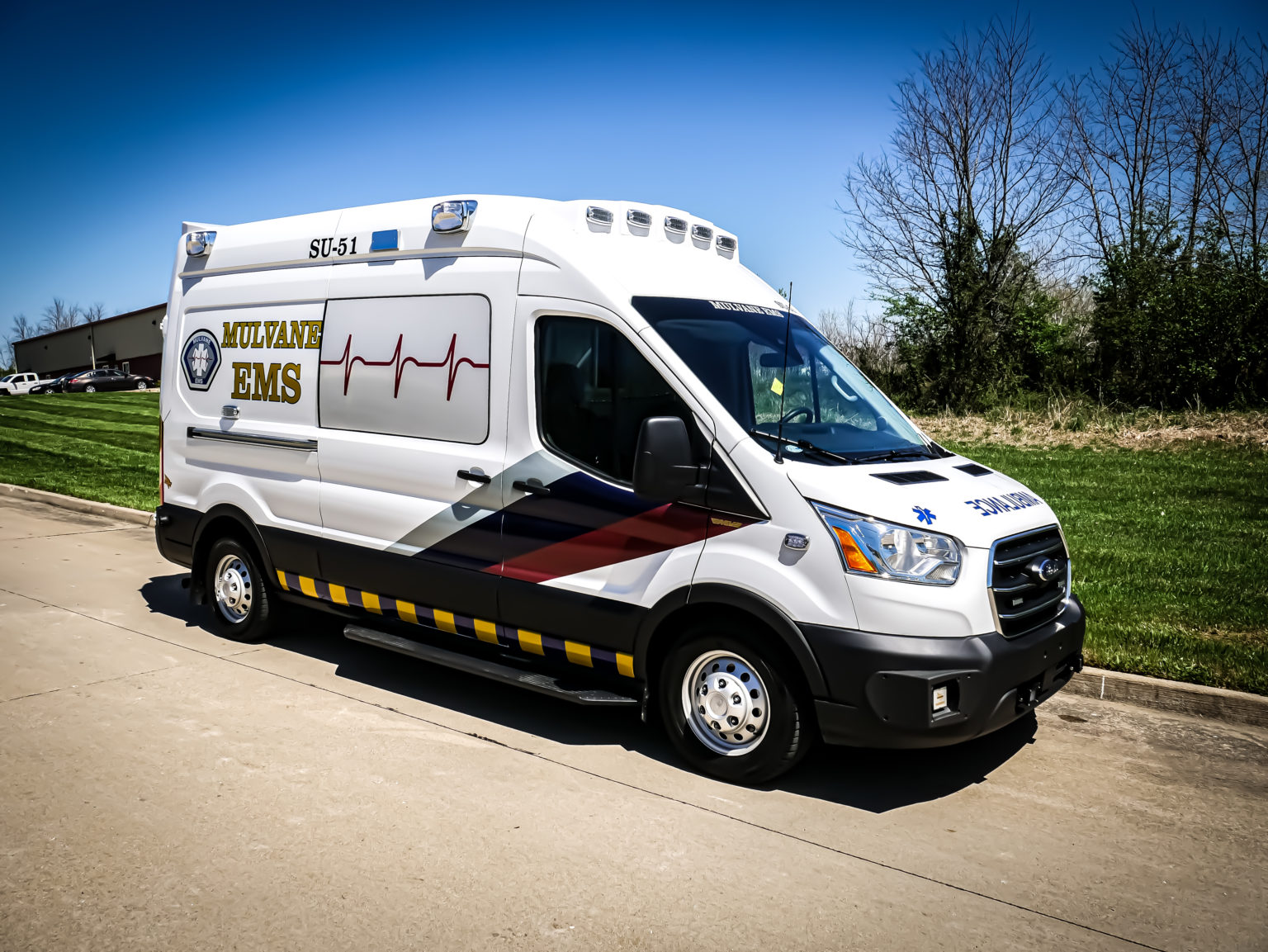 2020 Mulvane EMS Type II Ford Custom Ambulance - American Response Vehicles