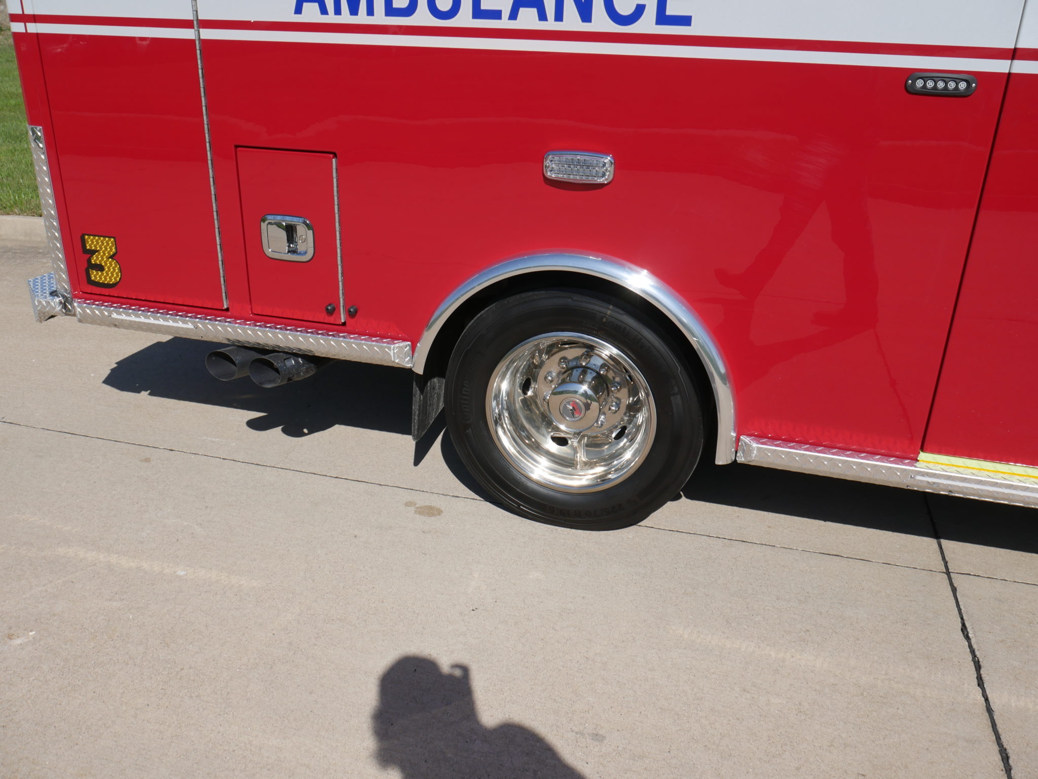 2019 Carterville Fire Department Ford Type I Custom Ambulance
