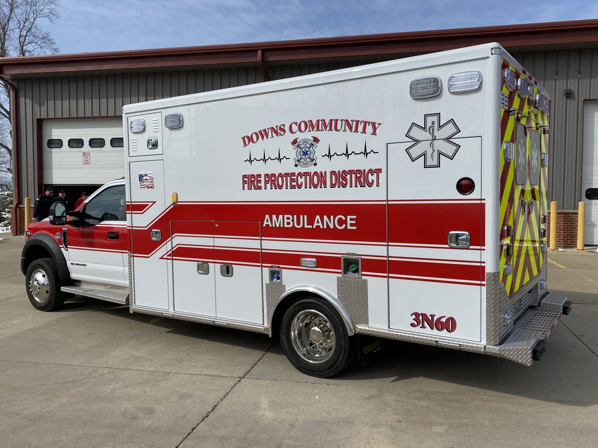 2019 Downs Community FPD Type I Custom Ambulance - American Response ...