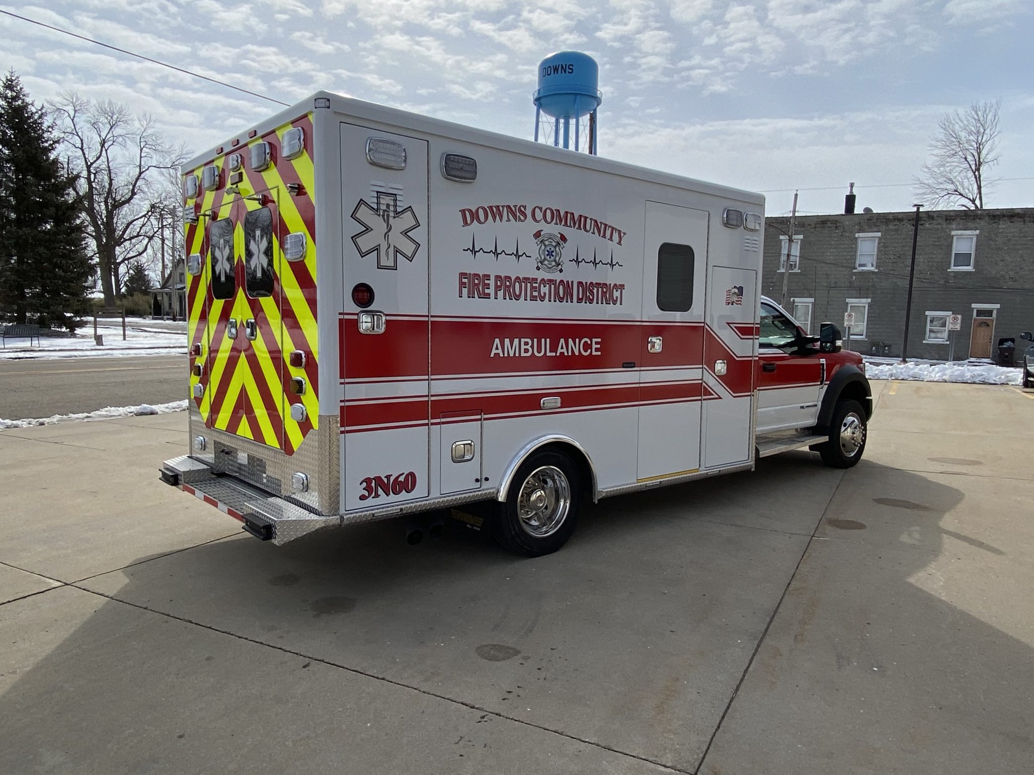 2019 Downs Community FPD Type I Custom Ambulance - American Response ...