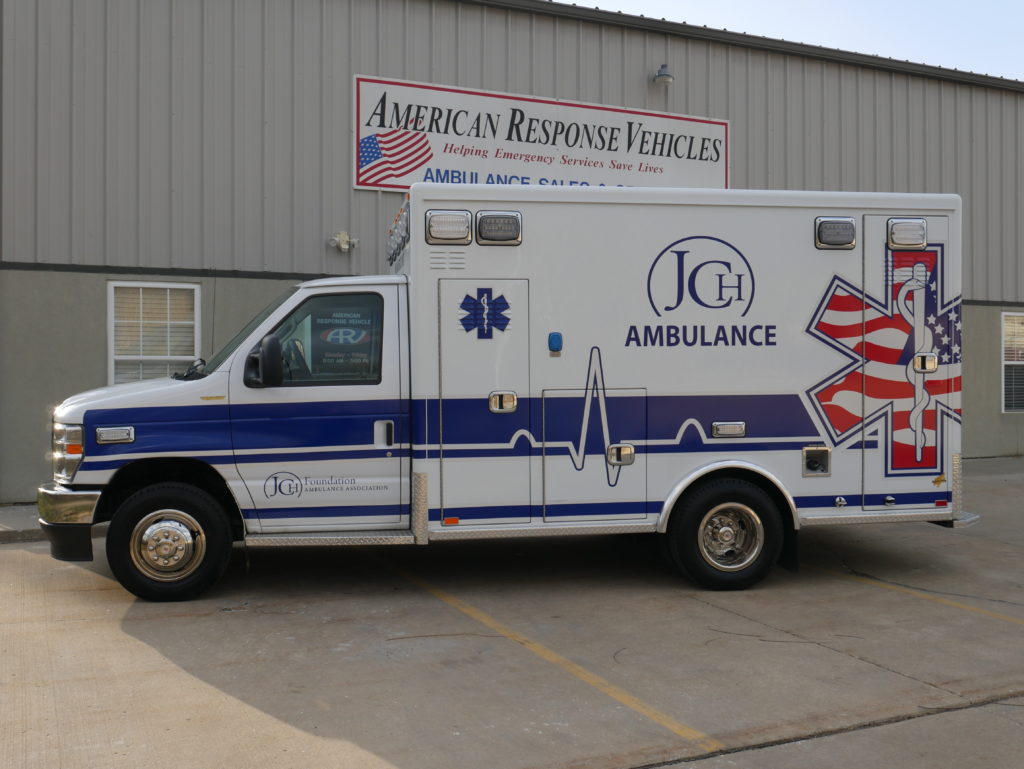 2021 Jersey Community Hospital Type III Ford Custom Ambulance ...