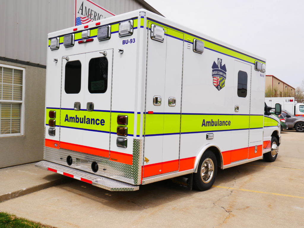 2021 AEV Butler County EMS Infection Control Unit Ford Type III Custom ...