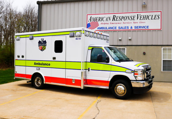 2021 AEV Butler County EMS Infection Control Unit Ford Type III Custom Ambulance