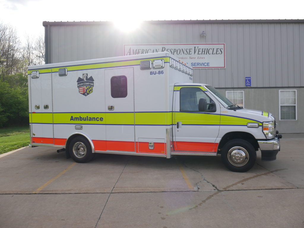 2021 AEV Butler County EMS Ford Type III Custom Ambulance | American ...