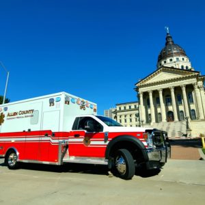 2021 Allen County EMS AEV Traumahawk X-Series Type I Custom Ford Ambulance