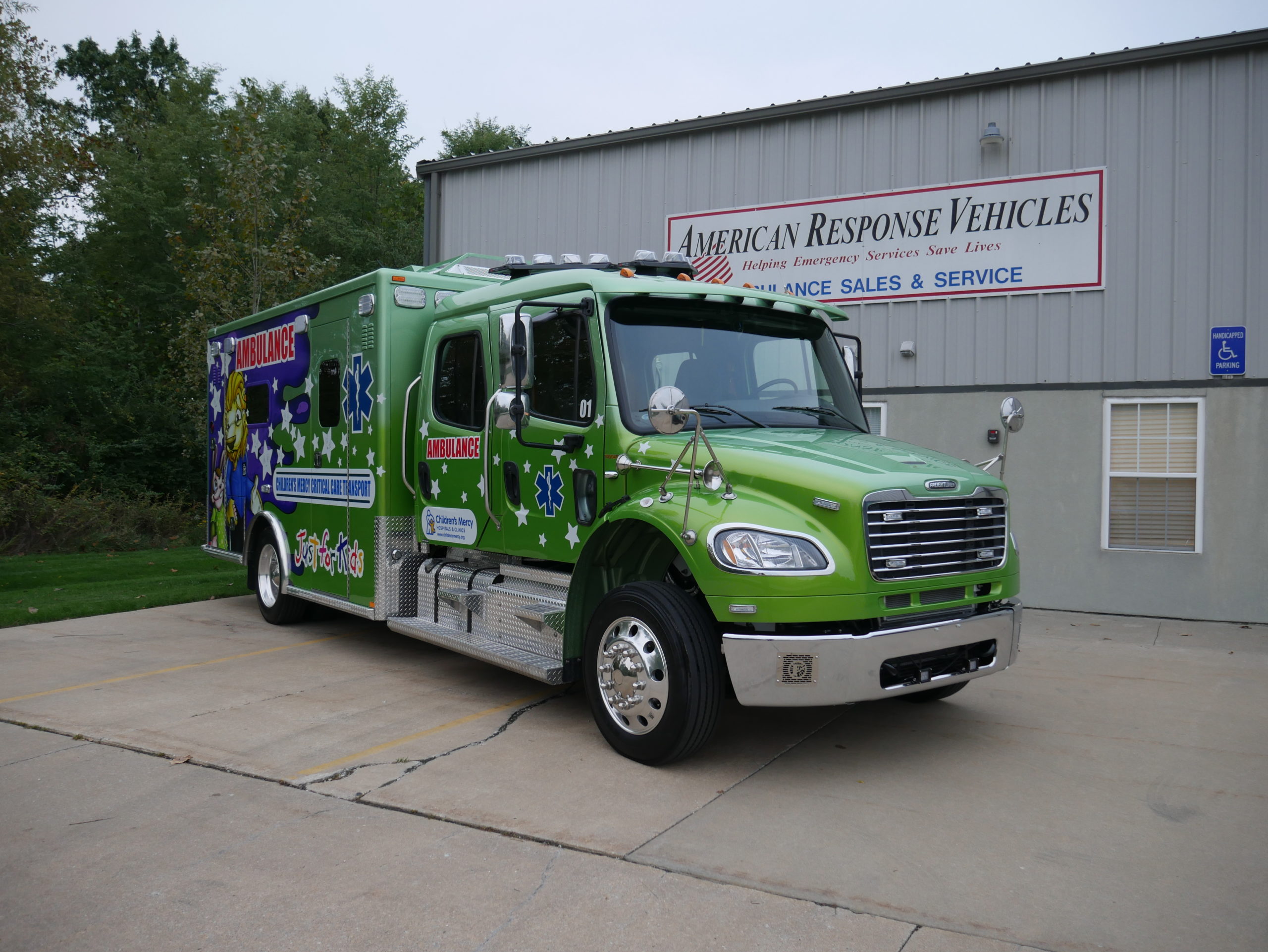 2022 Children's Mercy Remounted Critical Care Transport Freightliner  Ambulance
