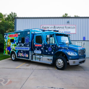 2021 Children’s Mercy Remounted Critical Care Transport Freightliner Ambulance