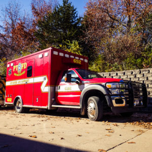2021 Prairie Band Potawatomi Nation Remounted AEV Traumahawk Ford Custom Type I Ambulances