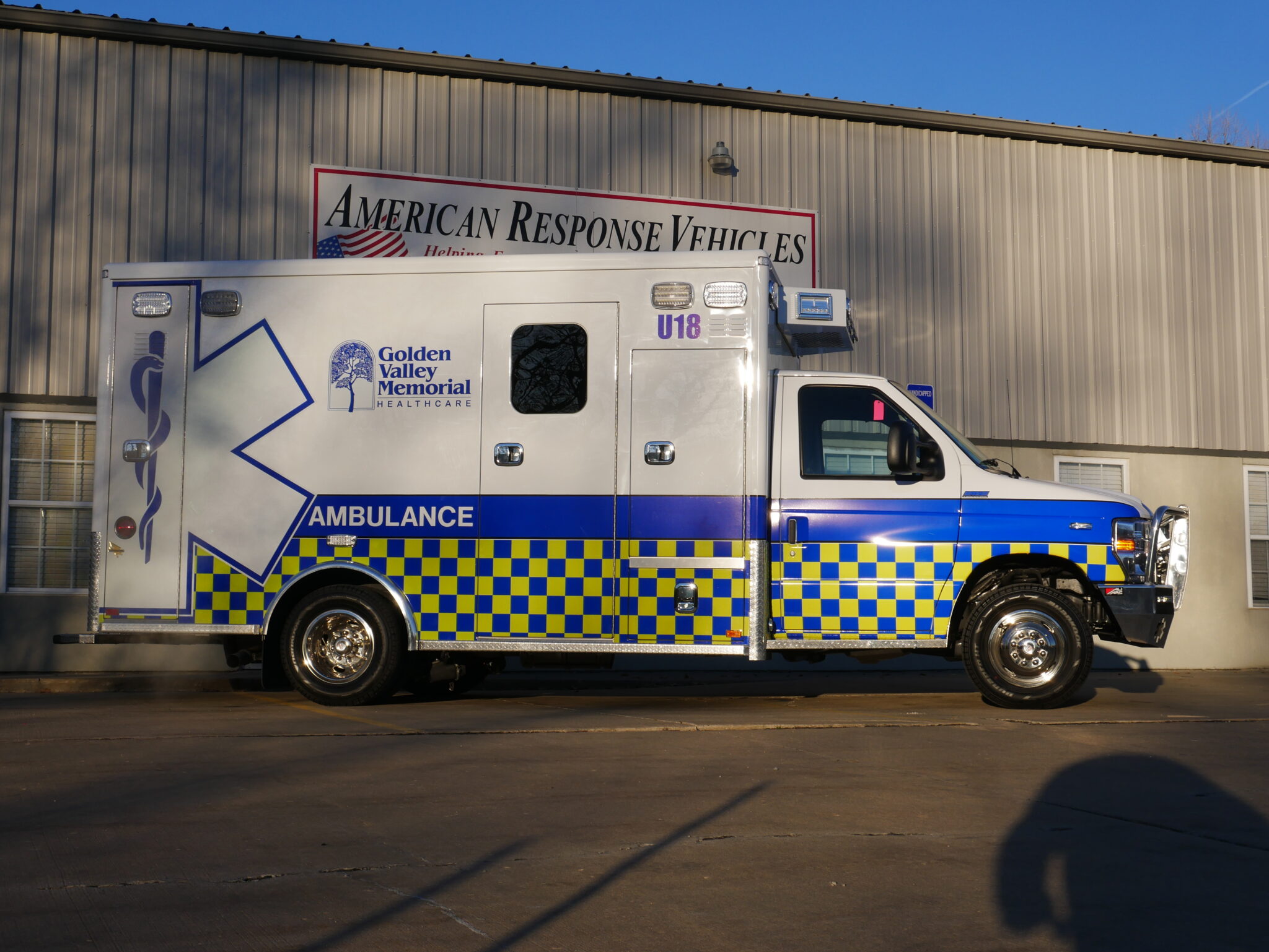 2022 Golden Valley Ambulance District AEV Traumahawk Ford Type III Custom Ambulance American