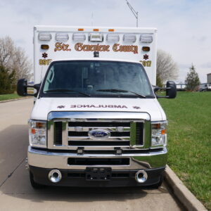2022 Ste. Genevieve County Ambulance District Remounted AEV Traumahawk Ford E450 Type III Custom Ambulance