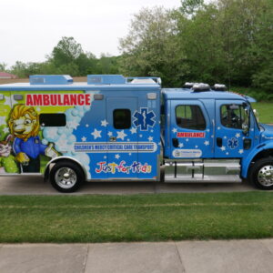 2022 Children’s Mercy Remounted Critical Care Transport Freightliner Ambulance