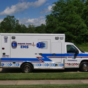 2022 Sedgwick County EMS Remounted Custom Ford Type III Ambulance