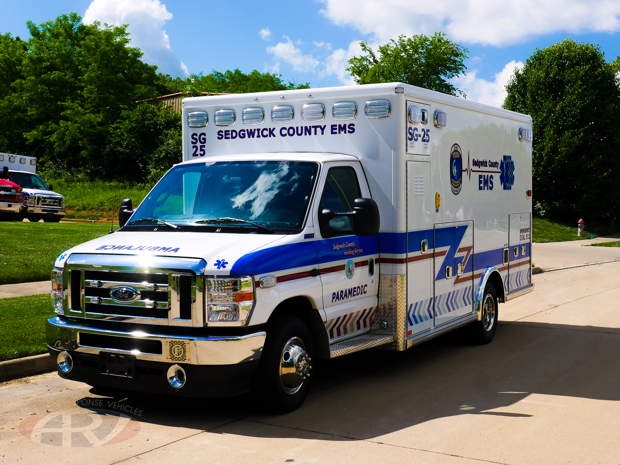 2022 Sedgwick County EMS Remounted Custom Ford Type III Ambulance