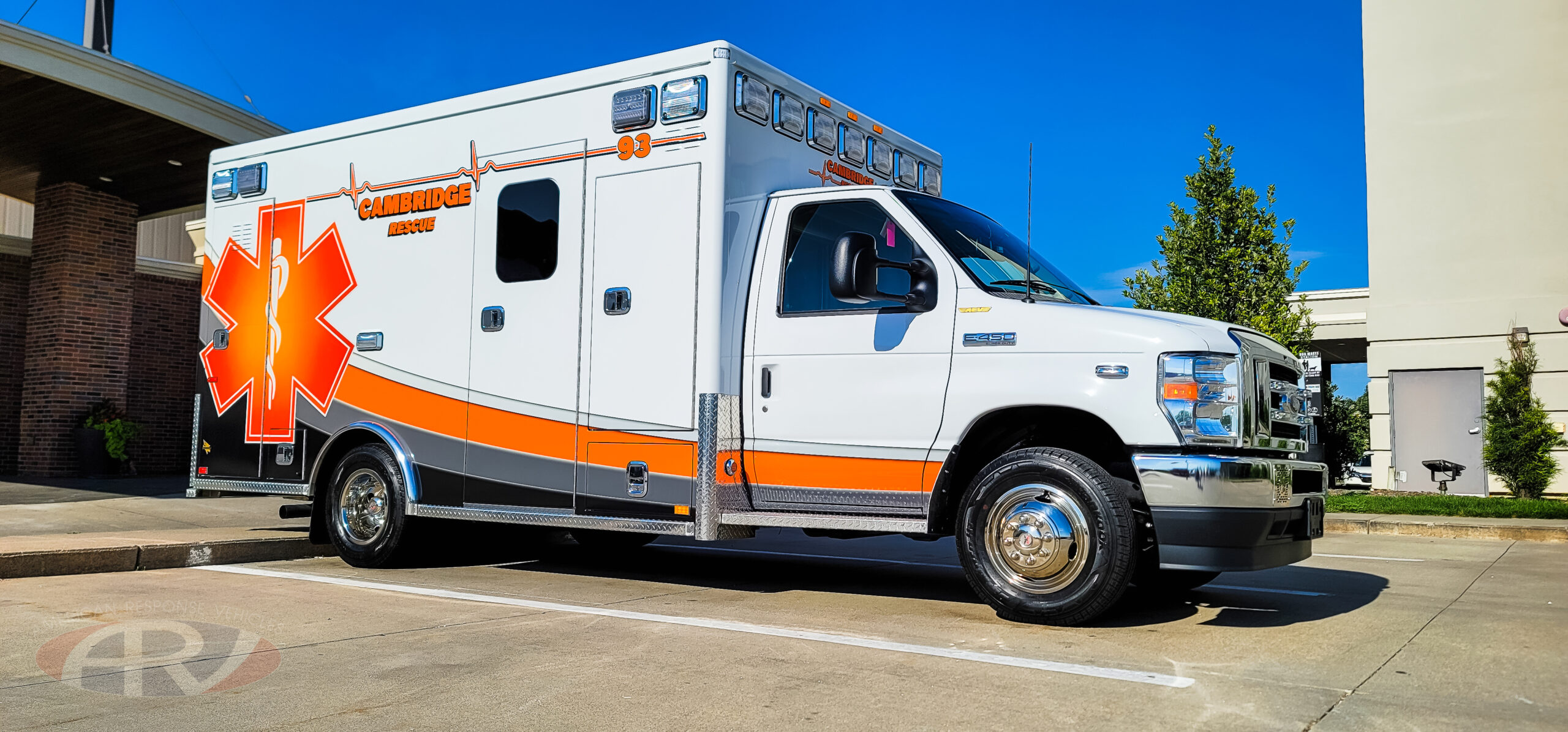 2022 Cambridge Rescue Service AEV Traumahawk Ford Type III Custom Ambulance