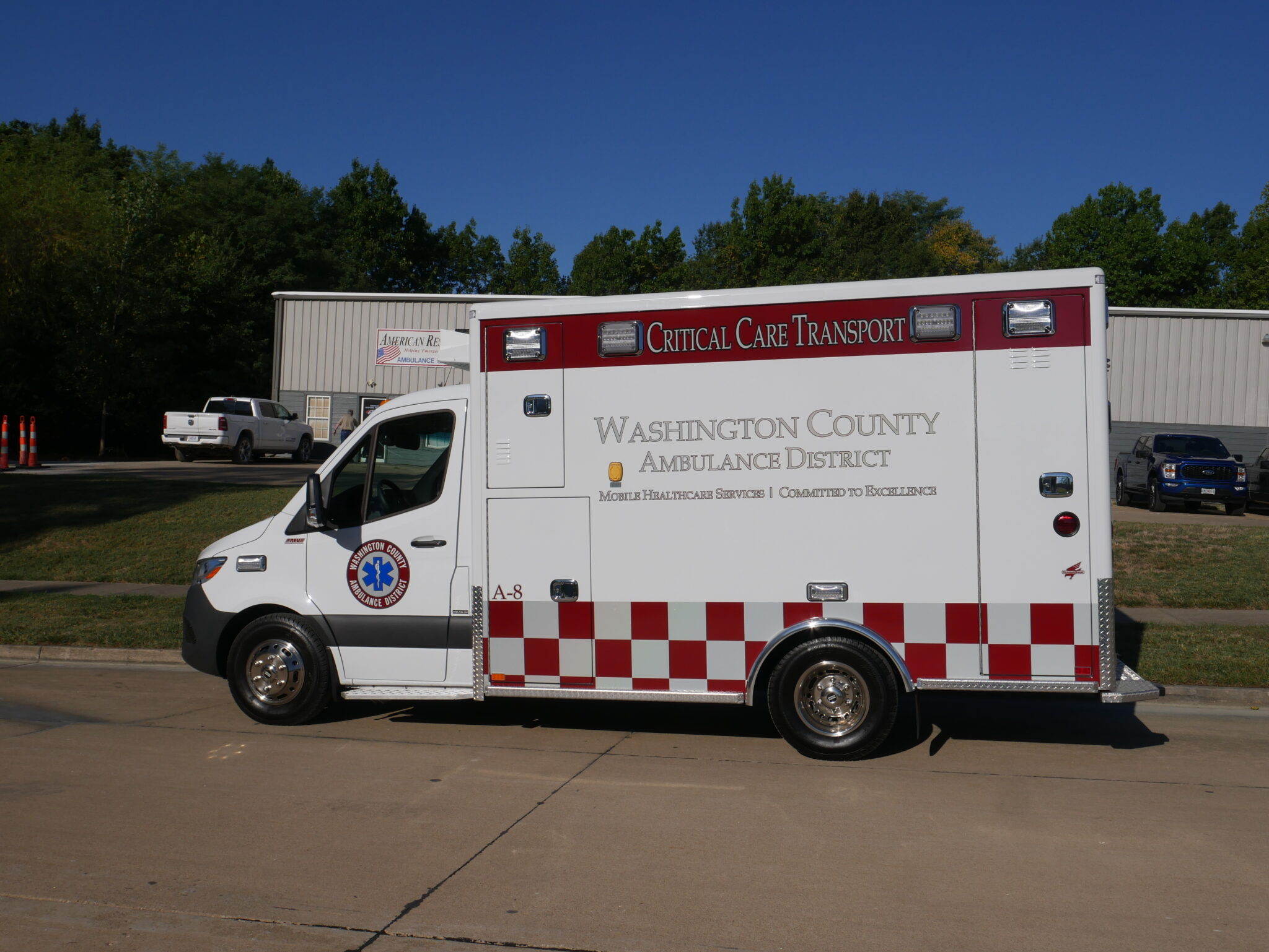 2021 Washington County Ambulance District AEV Traumahawk Mercedes ...