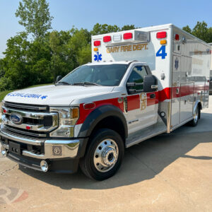 2022 City of Gary Fire Department AEV Traumahawk Custom Ford F-550 Type I Ambulance