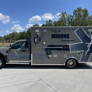 2023 City of Minonk Ambulance AEV Traumahawk Custom Ford F-550 Type I Ambulance