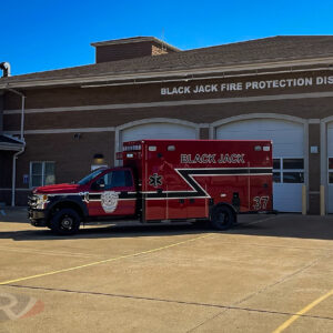 2022 Black Jack Fire AEV Traumahawk Custom Ford F-550 Type I Ambulance