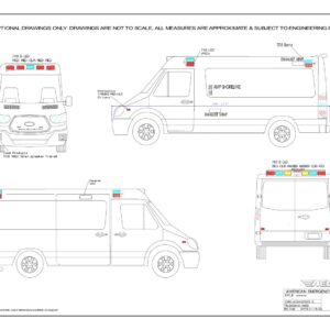 2023 AEV Traumahawk Type II, Transit, Mid-Roof, Ambulance 