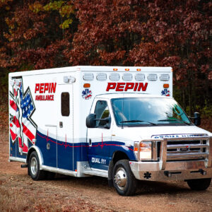 2023 Pepin Emergency Ambulance Service AEV Traumahawk Ford Type III Custom Ambulance