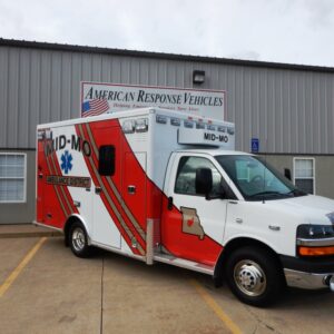 2023 Mid MO Ambulance District AEV Traumahawk Chevrolet Type III Custom Remounted Ambulance