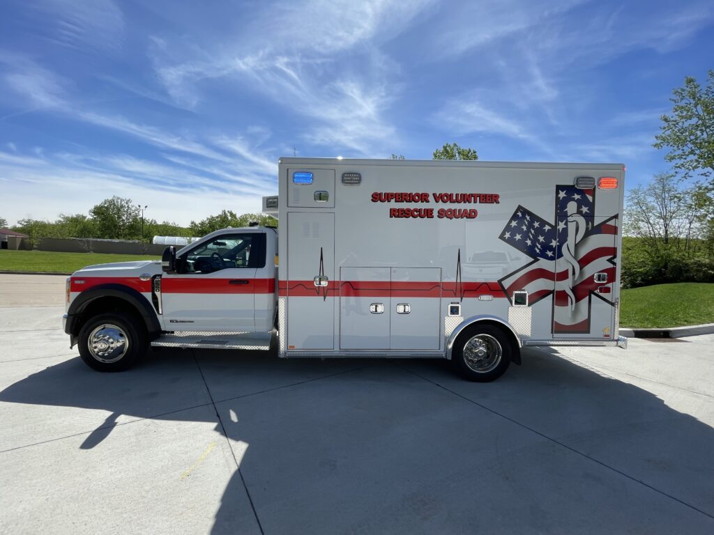 2023 Superior Volunteer Rescue Squad Ford Type I AEV Traumahawk Custom ...