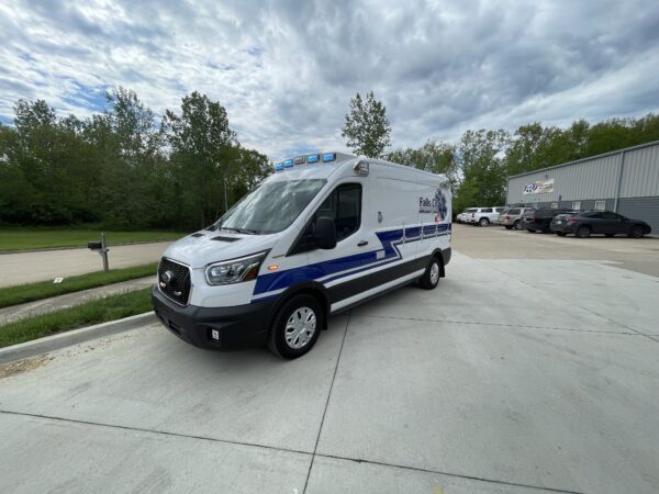 2023 Falls City Volunteer Ambulance Ford Type II AEV Custom Ambulance