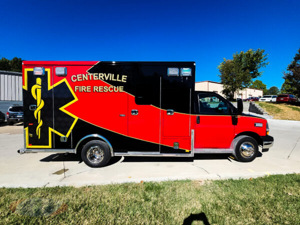 2024 Centerville Fire Rescue AEV Traumahawk Chevrolet Type III Custom Ambulance