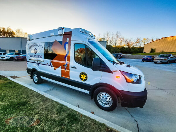 2024 Pettis County Ambulance District Ford Type II AEV Custom Ambulances