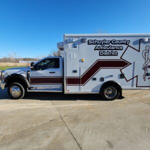 2024 Schuyler County Ambulance District Ford Type I AEV Traumahawk Custom Ambulance