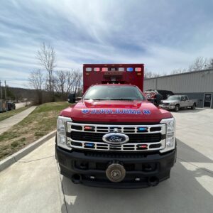 Alternative view of 2024 Monarch Fire Protection District Ford Type I AEV Traumahawk Custom Ambulance