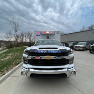 Alternative view of 2024 Leroy Ambulance Service Chevrolet Type I AEV Traumahawk Custom Ambulance