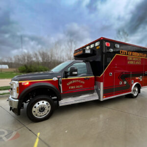 2024 City of Sheboygan Ford Type I AEV Traumahawk Custom Ambulance