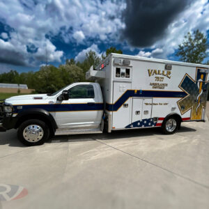 2024 Valle Ambulance District Ram Type I AEV Traumahawk Custom Remounted Ambulance