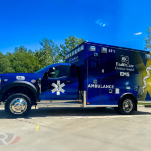 2024 BJC HealthCare Christian Hospital Ford Type I AEV Traumahawk Custom Remounted Ambulance