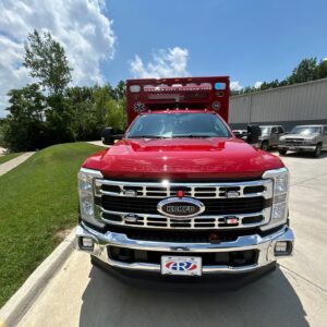Alternative view of 2024 KCKFD Ford Type I AEV Traumahawk Custom Remounted Ambulance