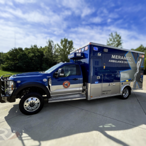 2024 Meramec Ambulance District Ford Type I AEV Traumahawk Custom Ambulance