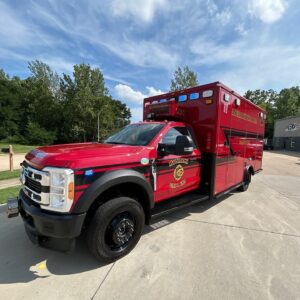 Alternative view of 2024 Monarch Fire Protection District Ford Type I AEV Traumahawk Custom Ambulance