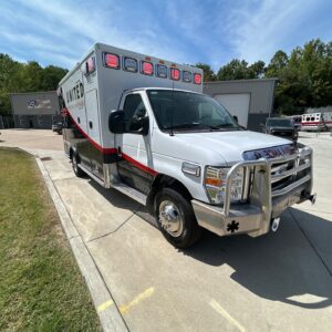 Alternative view of 2024 United Medical Response Ford Type III AEV Traumahawk Custom Remounted Ambulance