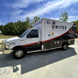 2024 United Medical Response Ford Type III AEV Traumahawk Custom Remounted Ambulance