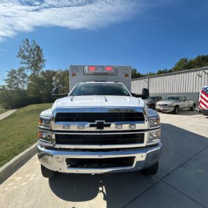Alternative view of 2025 Ellis County EMS Chevrolet Type I AEV Traumahawk Custom Ambulance