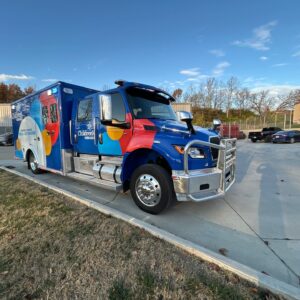Alternative view of 2025 Children's Nebraska Custom Medium Duty International Ambulance