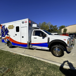 2024 Audrain County Ambulance District Ford Type I AEV Traumahawk Custom Remounted Ambulance