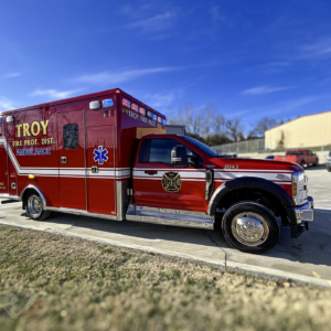 2025 Troy Fire Protection District Ford Type I AEV Traumahawk Custom Ambulance